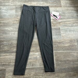 NWT Eye Candy dark grey fleeced lined leggings Size 1X